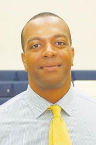 Derrick Bond is the new boy’s basketball coach at Bertie High School. | Staff Photo / Gene Motley
